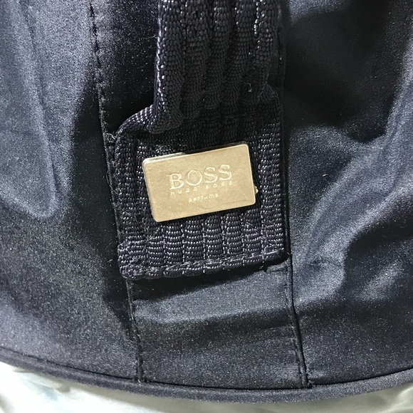 Hugo Boss Perfume Large Travel Tote sling Bag Blue Shoulder/Hand Straps - Picture 2 of 16